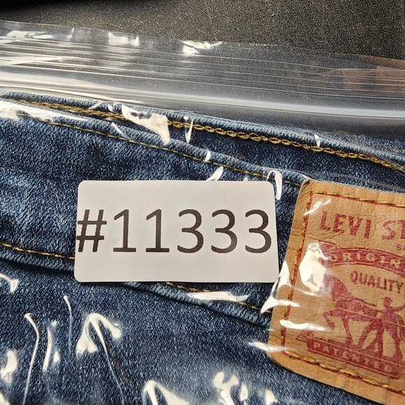 Levis Jeans Womens 33 Blue 711 Stretch Denim Skinny *Read* - Picture 14 of 14